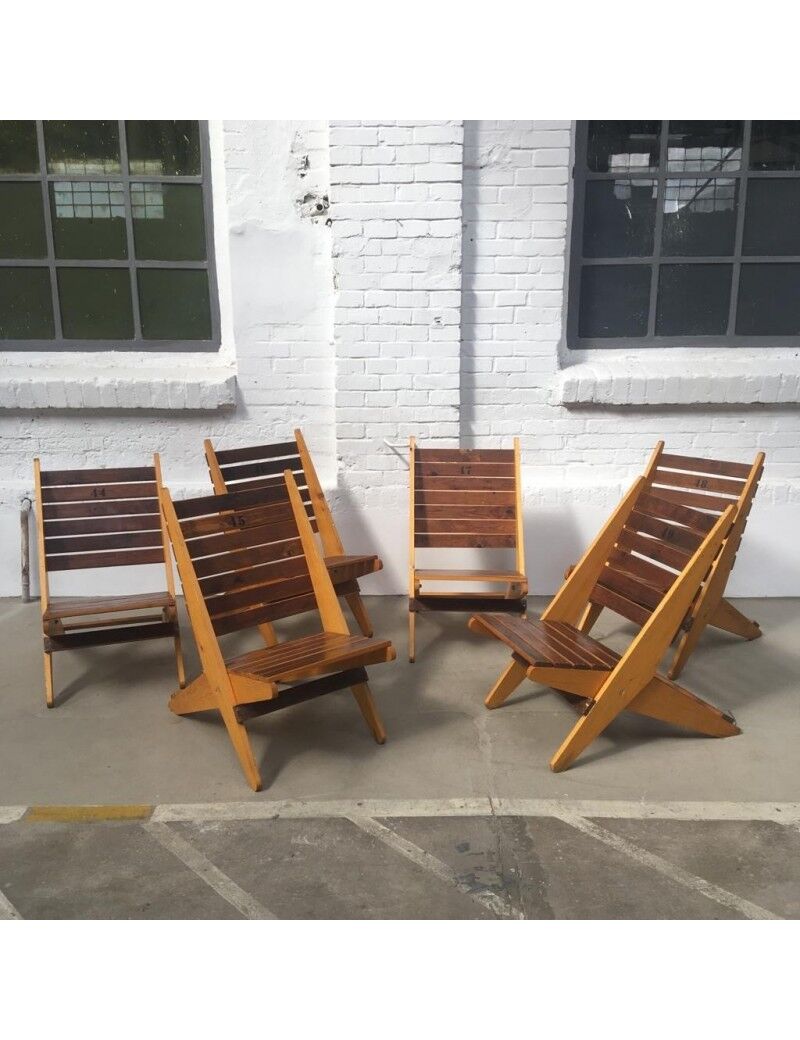 Czech garden chair 1960's