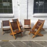 Czech garden chair 1960's