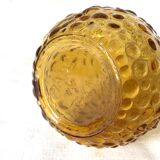 Empoli amber glass carafe, Italy