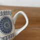 Set of 4 Spanish Pontesa porcelain cups and saucers