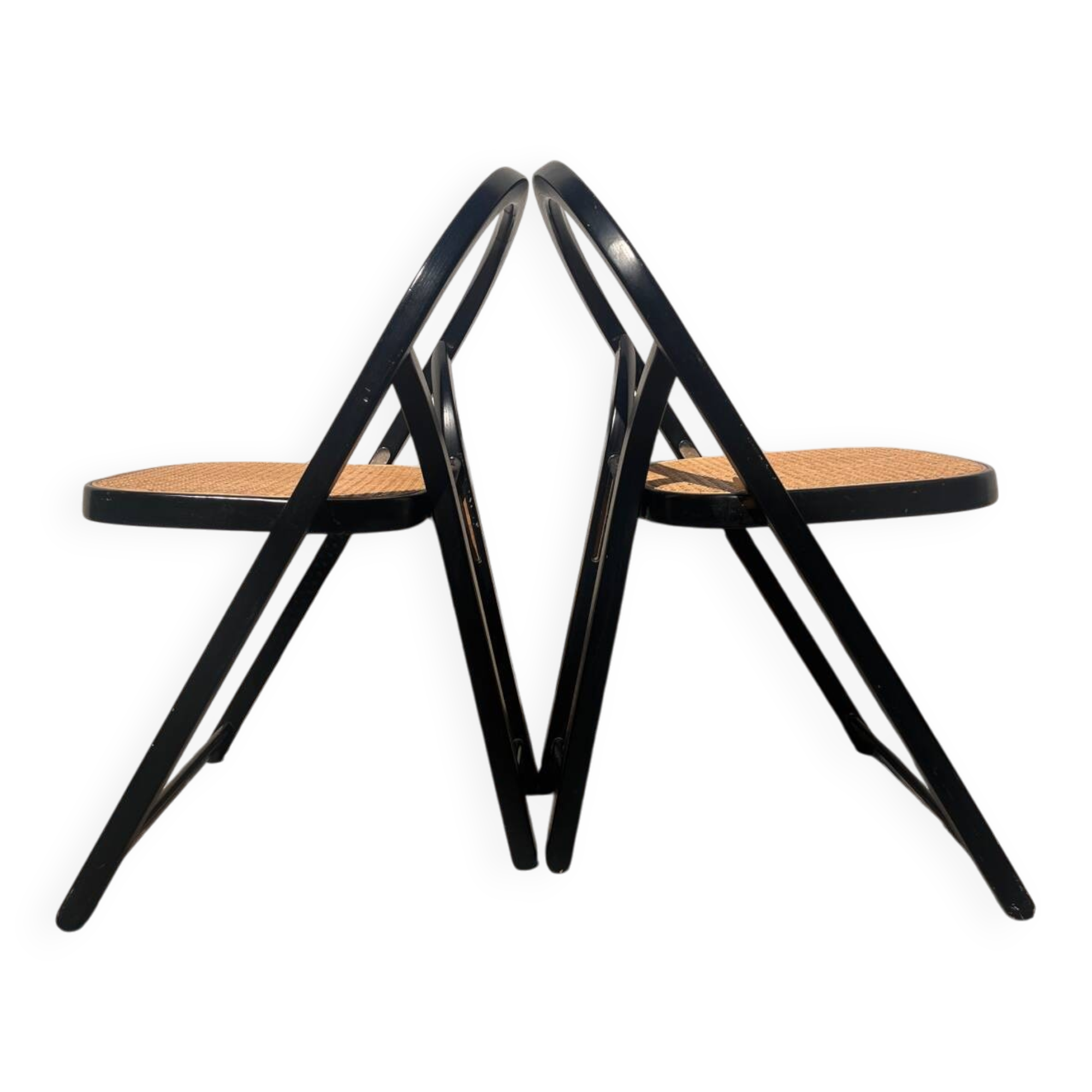 Italian folding chairs 1970