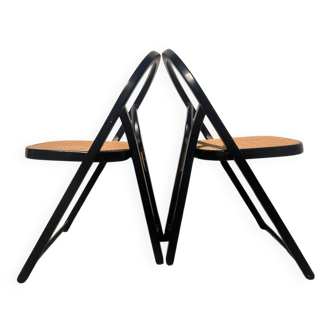 Italian folding chairs 1970