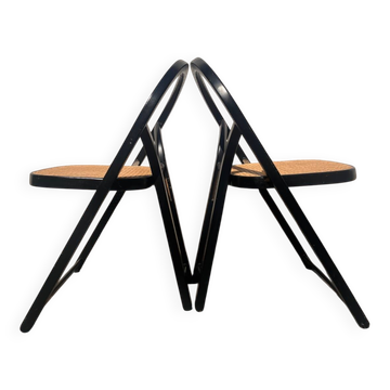 Italian folding chairs 1970