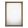 Rectangular copper mirror in Arts & Crafts style