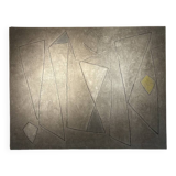 Georges Ferrato - Brutalist painting Cement on canvas