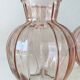 Paire de vases en verre