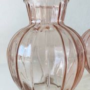 Pair of glass vases