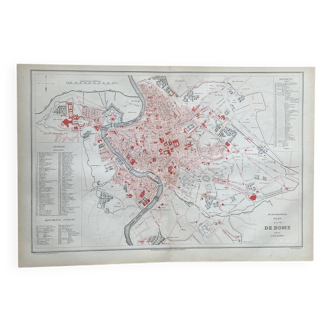 Plan de Rome - Italie