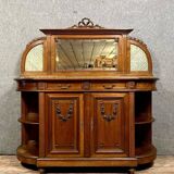 Louis XVI half-moon shaped walnut sideboard circa 1850