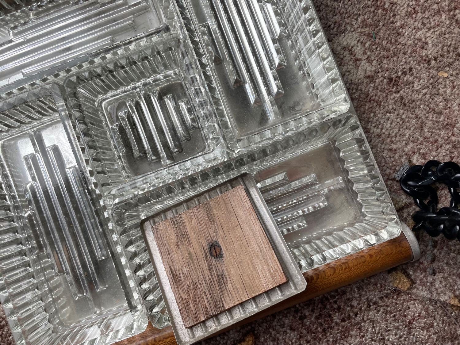 Tray service art deco 5 pieces