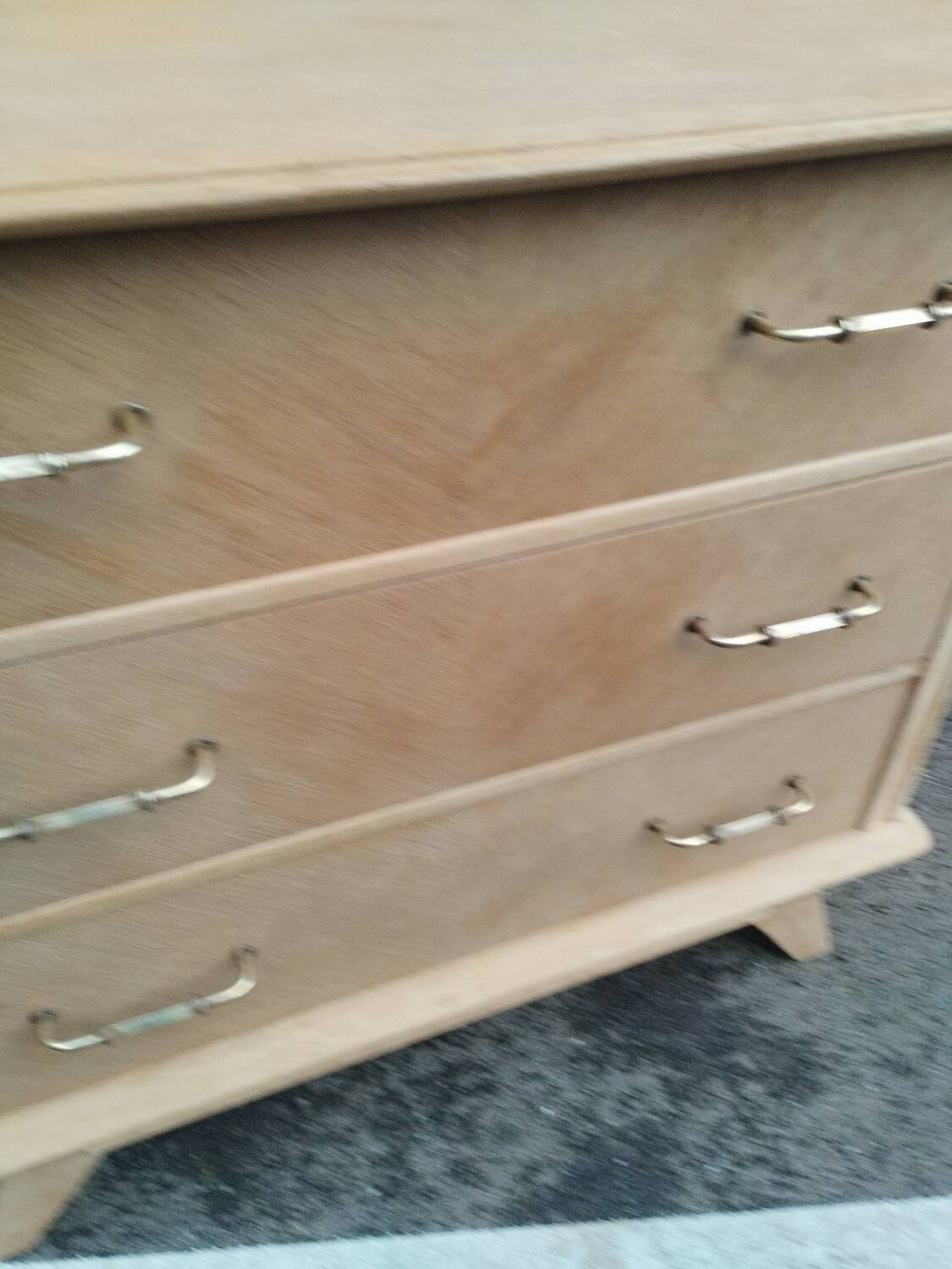 Commode pieds compas ancien vintage
