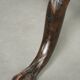 Antique wooden English rotating book table/side table from the 19th century