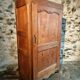 Antique French chestnut wardrobe – 18th century