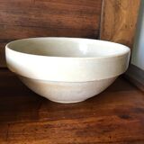 Enamelled sandstone salad bowls