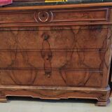 antique walnut commode