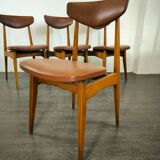 4 Sièges Mod.Ingrid de Stella Mobilier 1960