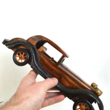 Vintage wooden car