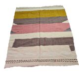 Handmade wool Berber rug 150 x 100 cm