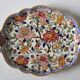 Polylobed dish Peonies earthenware of Gien