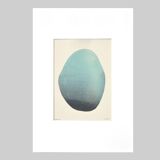 Painting on "pebble" paper from the "mineral" series B317, signed eawy