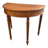 Half-moon console