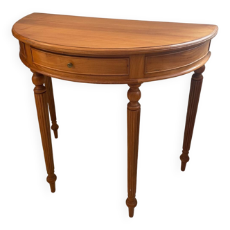 Half-moon console