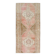 3x6 Turkish Pale Red & Brown Oriental Vintage Rug, 95x196Cm