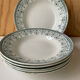 Assiettes à soupe Terre de Fer