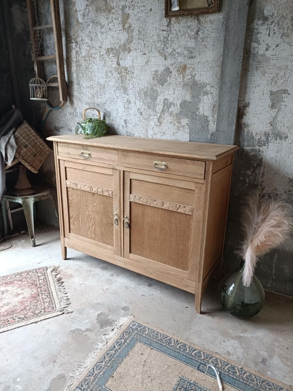 Wooden sideboard