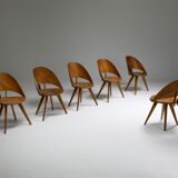 Italian Plywood Dining Chairs