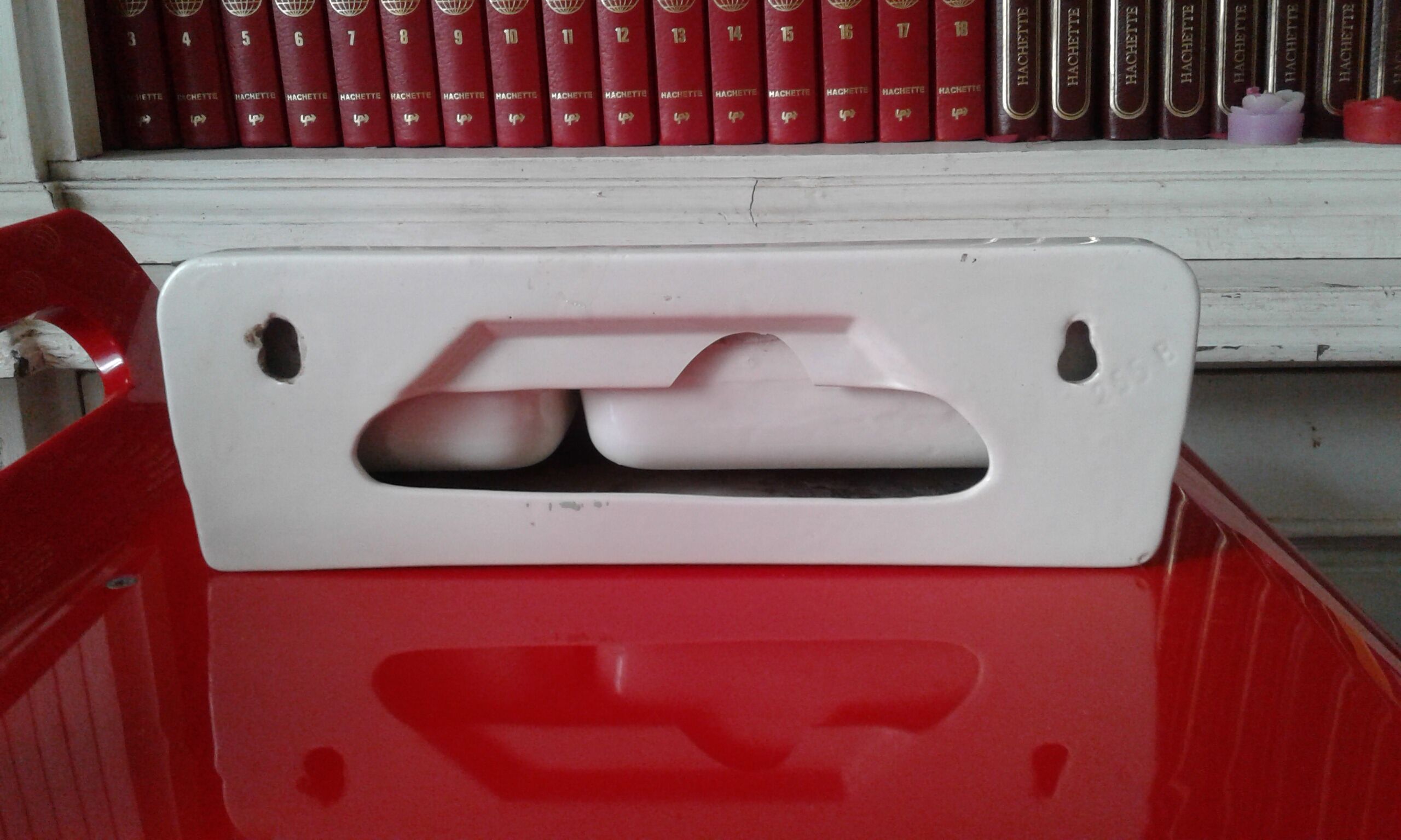 Vintage ceramic soap holder