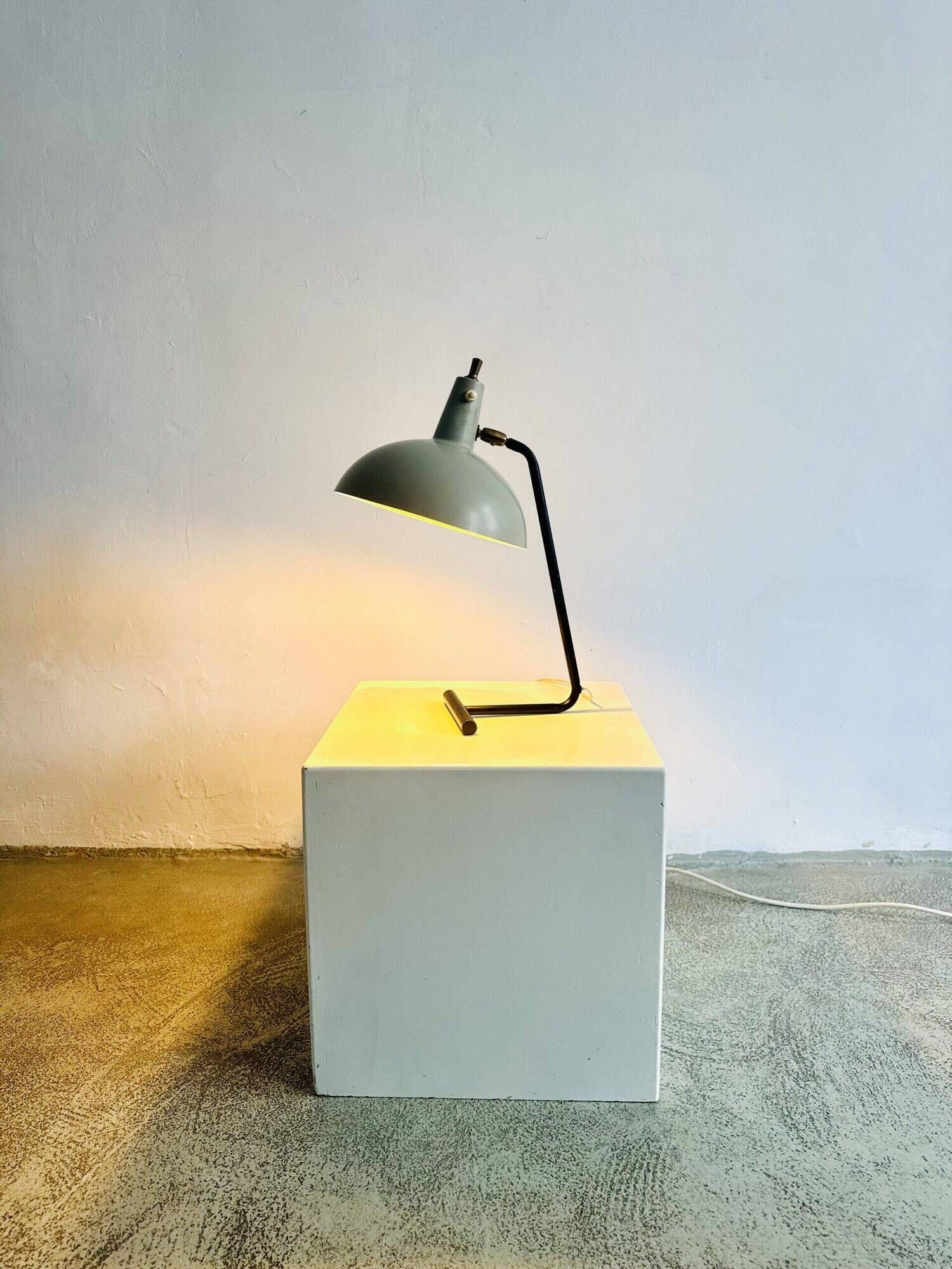 Model 601 'The Director' Table Lamp By Anvia Nederland, The Netherlands 1950S