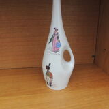 Vase motif of parisian and horse