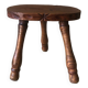 Old folk art stool
