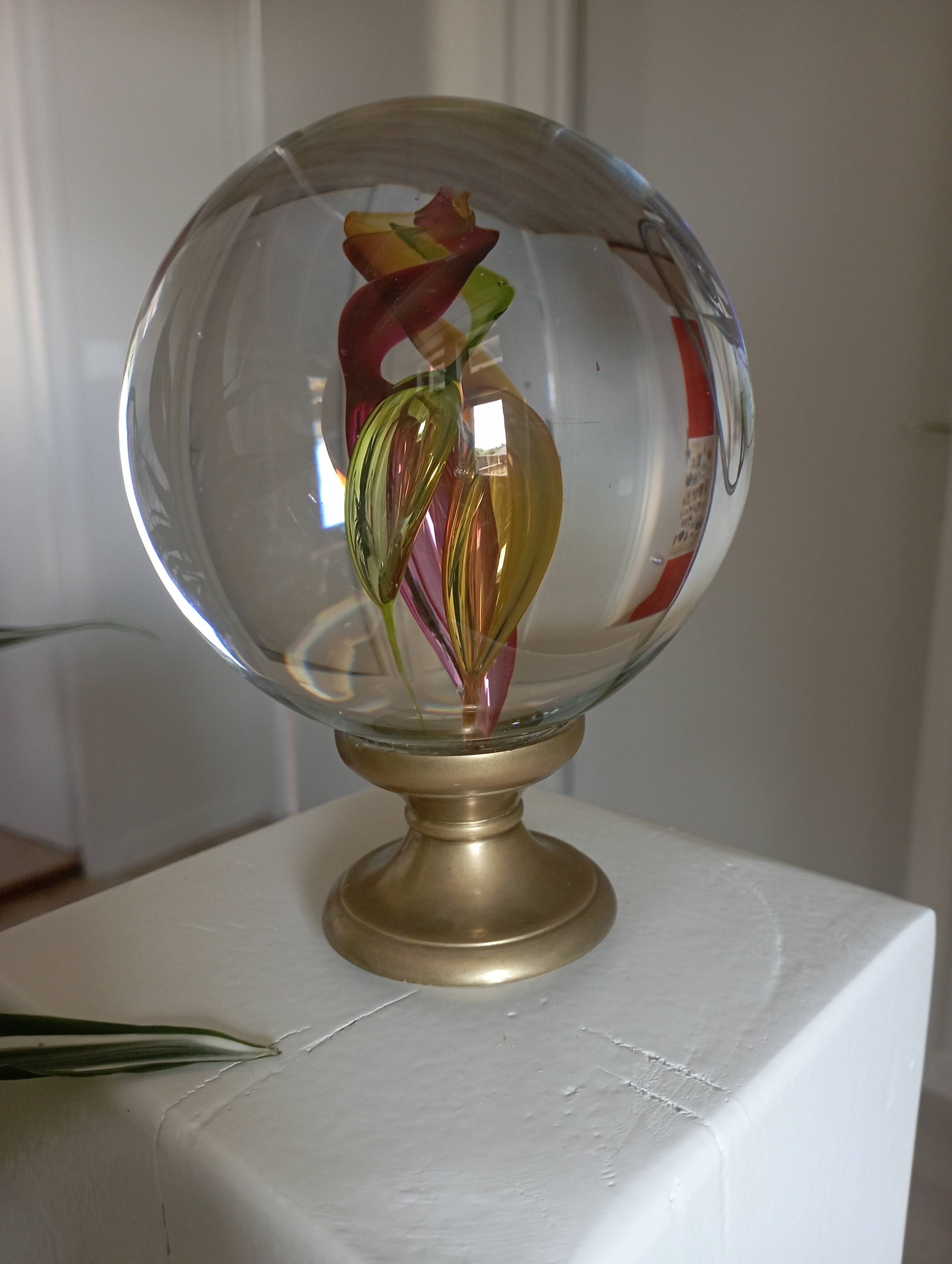 Glass Staircase Handrail Ball