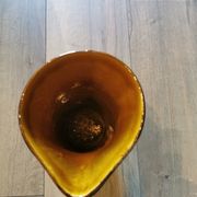 Vintage mustard yellow jug