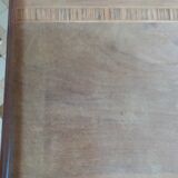 Art Deco curved wood console