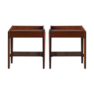 Børge Mogensen Scandinavian teak bedside tables 1950s