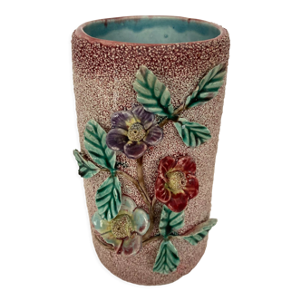 Barbotine vase relief early 19th century