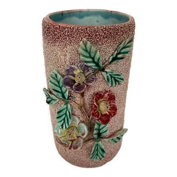 Barbotine vase relief early 19th century