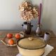 Antique glazed earthenware terrine