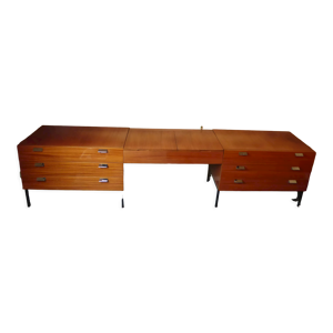Paire de commodes coiffeuse