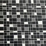 Mid-century teak coffee table with graphic motif, Germany 1950-60