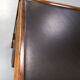 Teak and leather executive writing desk 1960