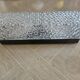 Hammered glass wall light
