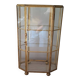 Vitrine verre et laiton