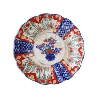 Plate Imari ceramic Asian porcelain
