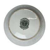 Portmeirion, English porcelain plate with owl decoration, 20th century