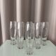 Set of 6 Vintage Durobor Bubble Champagne Flutes | Belgian Design