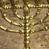 Candle holder, seven-branched menorah, Wainberg
